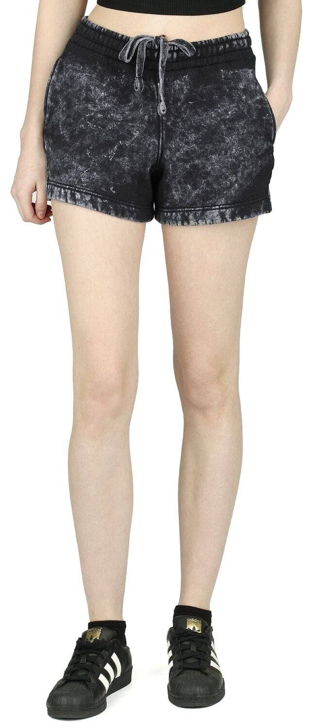 EMP "Ladies Towel Washed Sweat Shorts" Short Schwarz Von Urban Classics