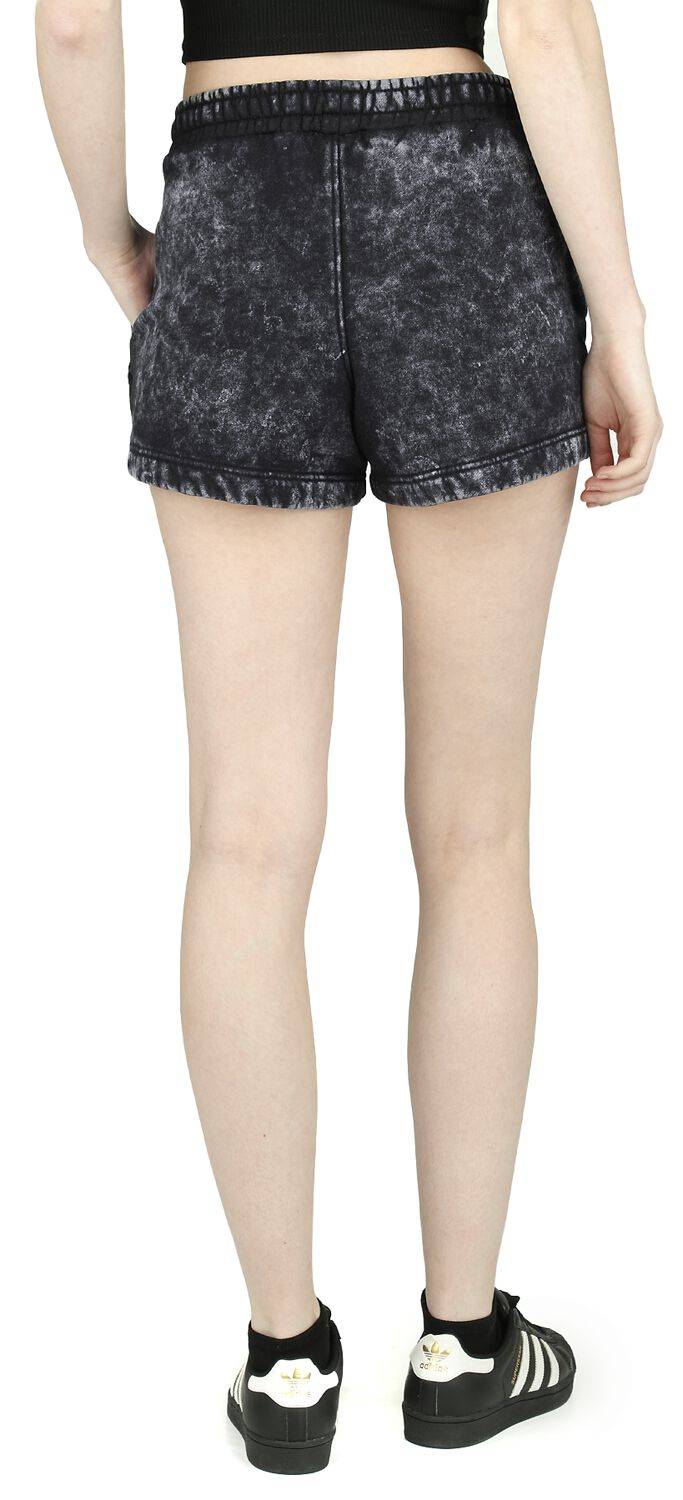 EMP "Ladies Towel Washed Sweat Shorts" Short Schwarz Von Urban Classics