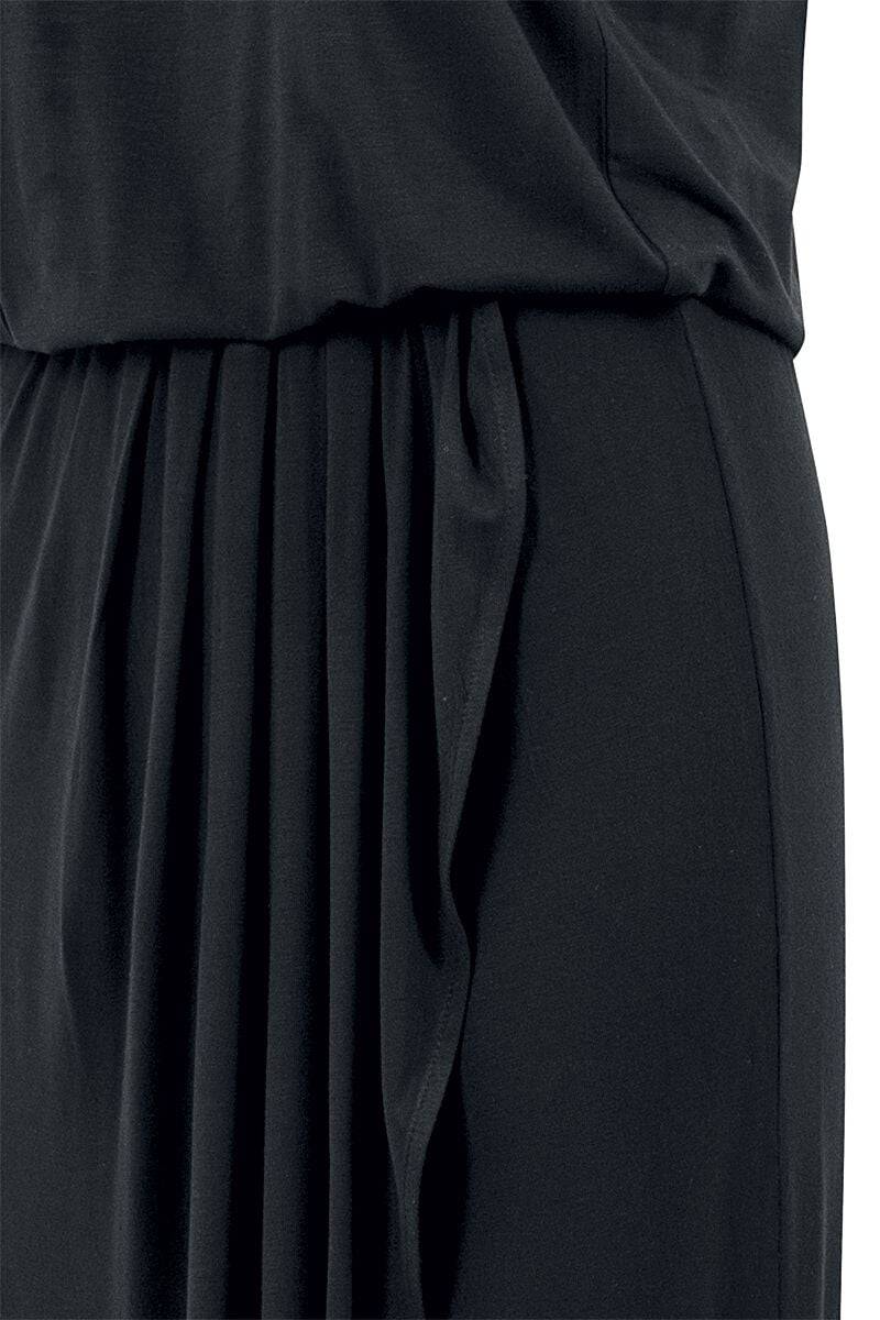 EMP "Ladies Viscose Bandeau Dress" Langes Kleid Schwarz Von Urban Classics