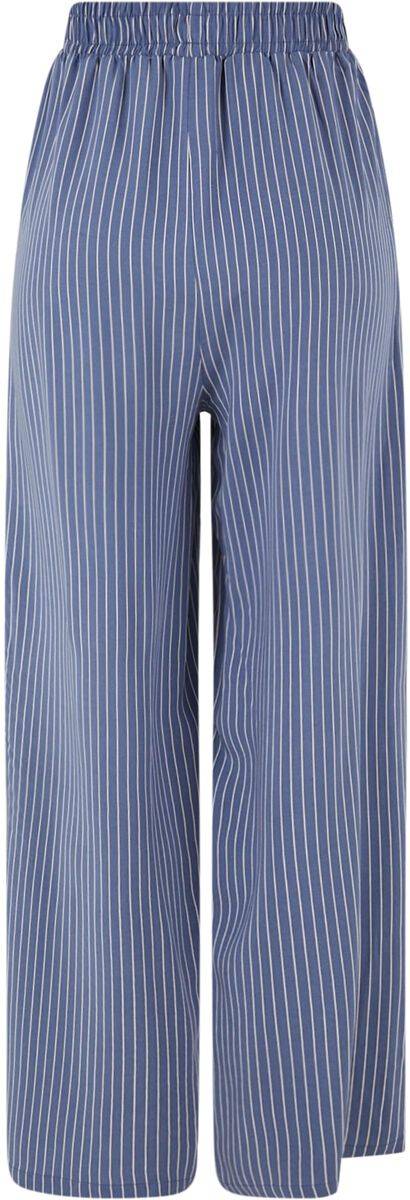 EMP "Ladies Viscose Resort Pants" Stoffhose Blau Von Urban Classics