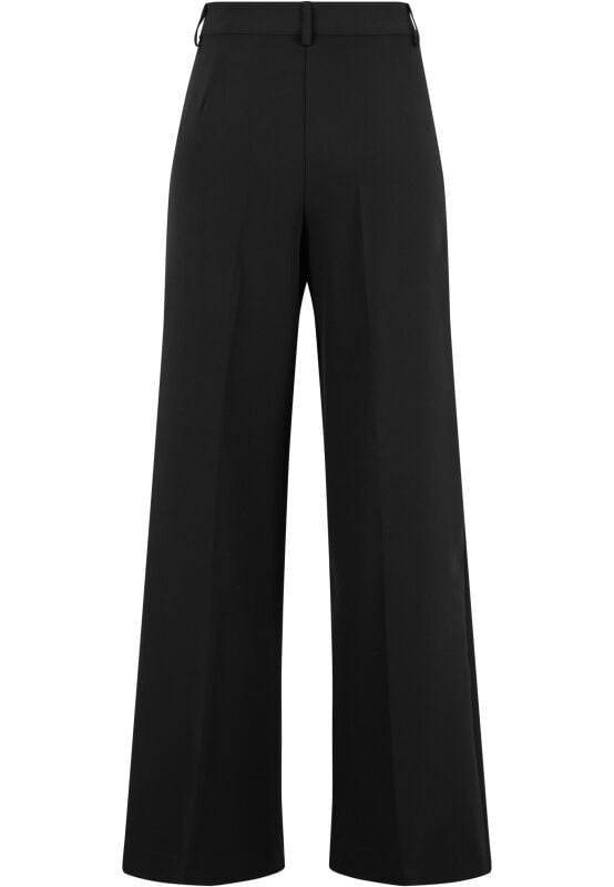 EMP "Ladies Wide Leg Trousers" Stoffhose Schwarz Von Urban Classics