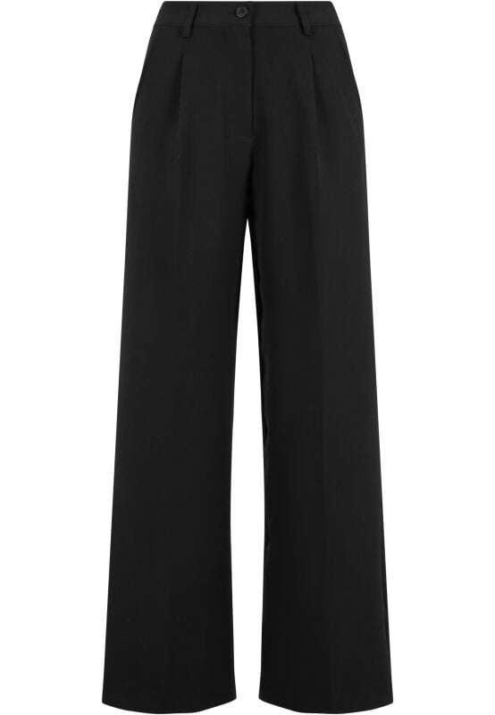 EMP "Ladies Wide Leg Trousers" Stoffhose schwarz von Urban Classics