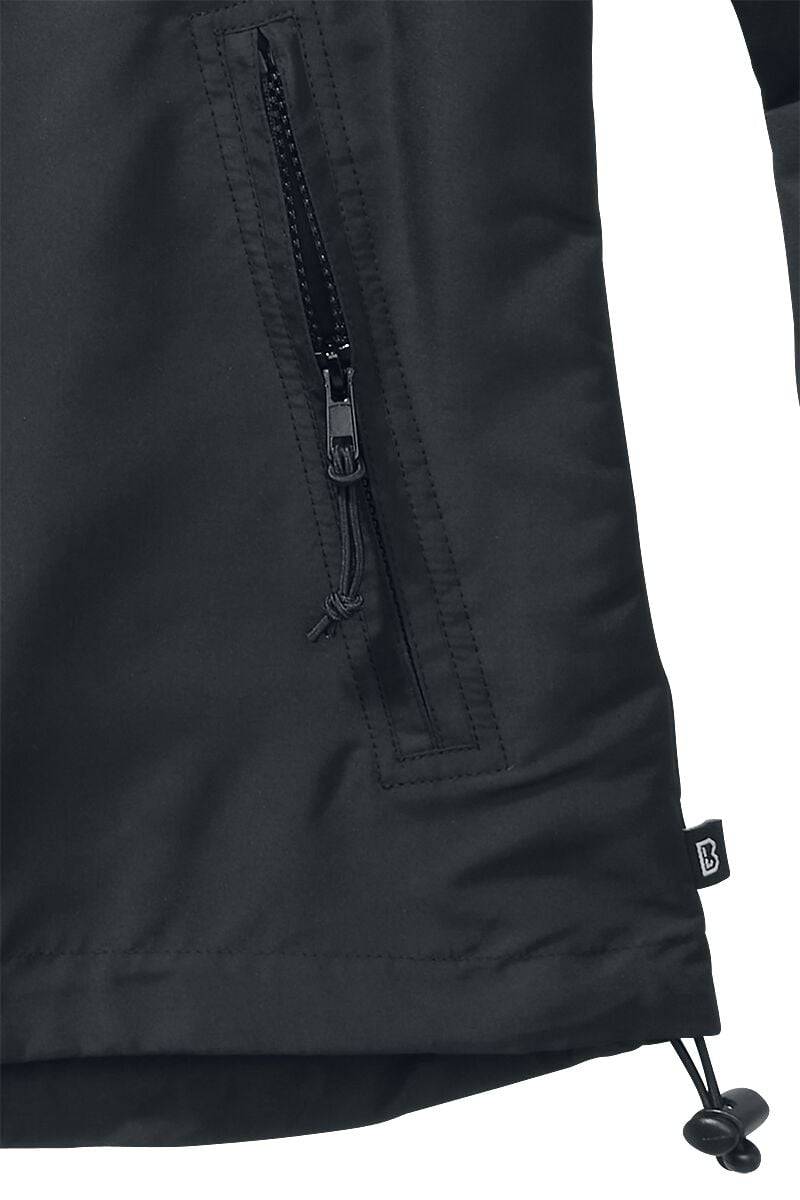 EMP "Ladies Windbreaker Frontzip" Windbreaker Schwarz Von Brandit