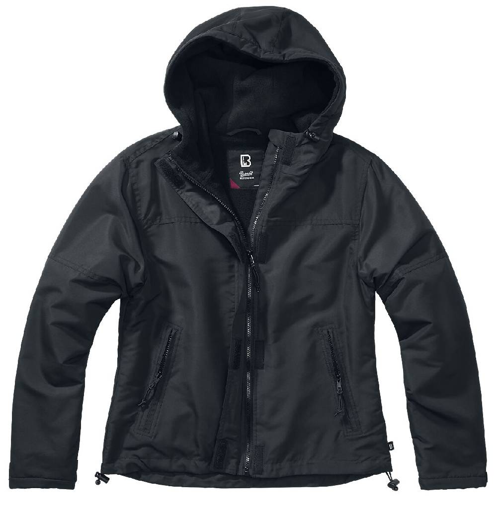 EMP "Ladies Windbreaker Frontzip" Windbreaker schwarz von Brandit