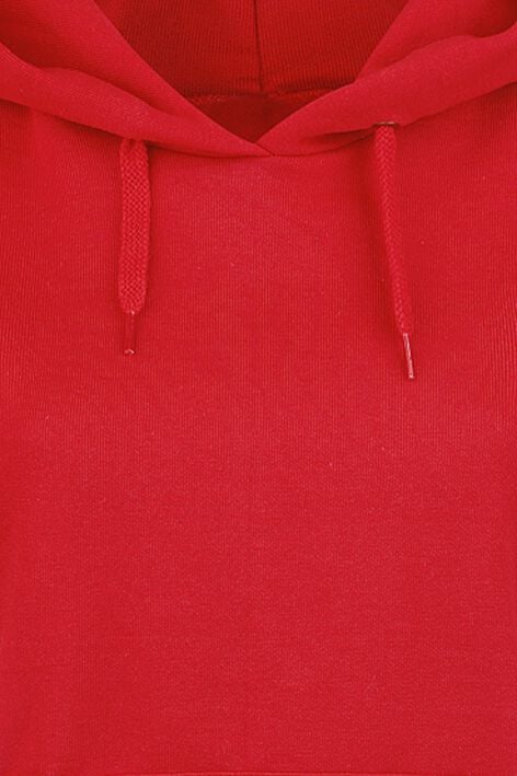 EMP "Lady-Fit" Kapuzenpullover Rot Von Fruit Of The Loom