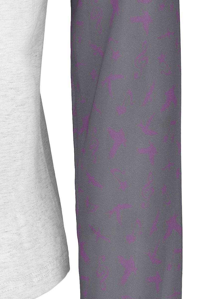 EMP Langarmshirt Grau Meliert Von Full Volume By EMP