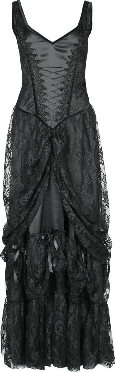 EMP "Langes Gothickleid" Langes Kleid schwarz von Sinister Gothic