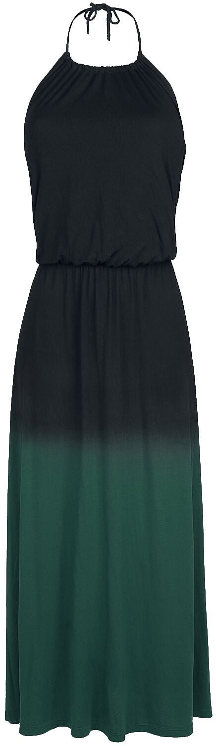 EMP Langes Kleid schwarz/grün von Black Premium by EMP