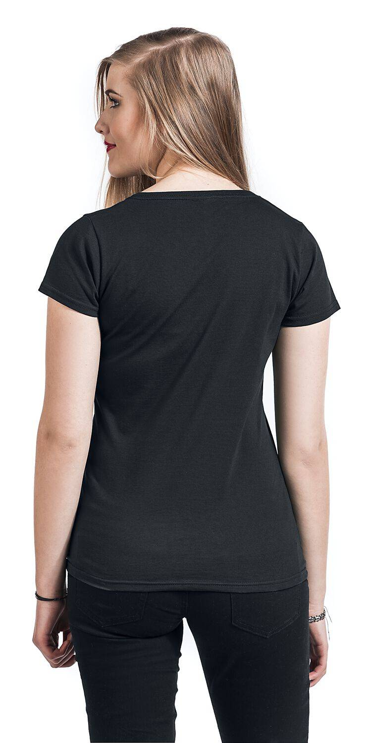 EMP "Leg Dich Niemals Mit Einem Dorfmädchen An." T-Shirt Schwarz Von Sprüche
