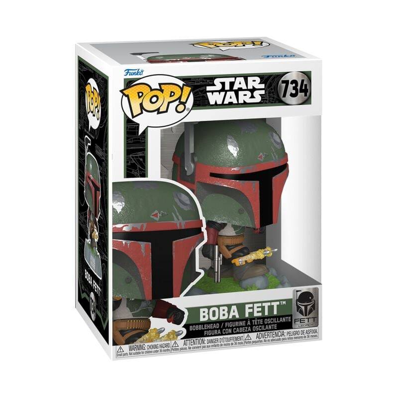 EMP "Legacy - Boba Fett Vinyl Figur 734" Funko Pop! multicolor von Star Wars