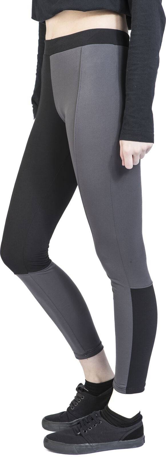 EMP "Leggings Katia" Leggings Schwarz/grau Von Outer Vision