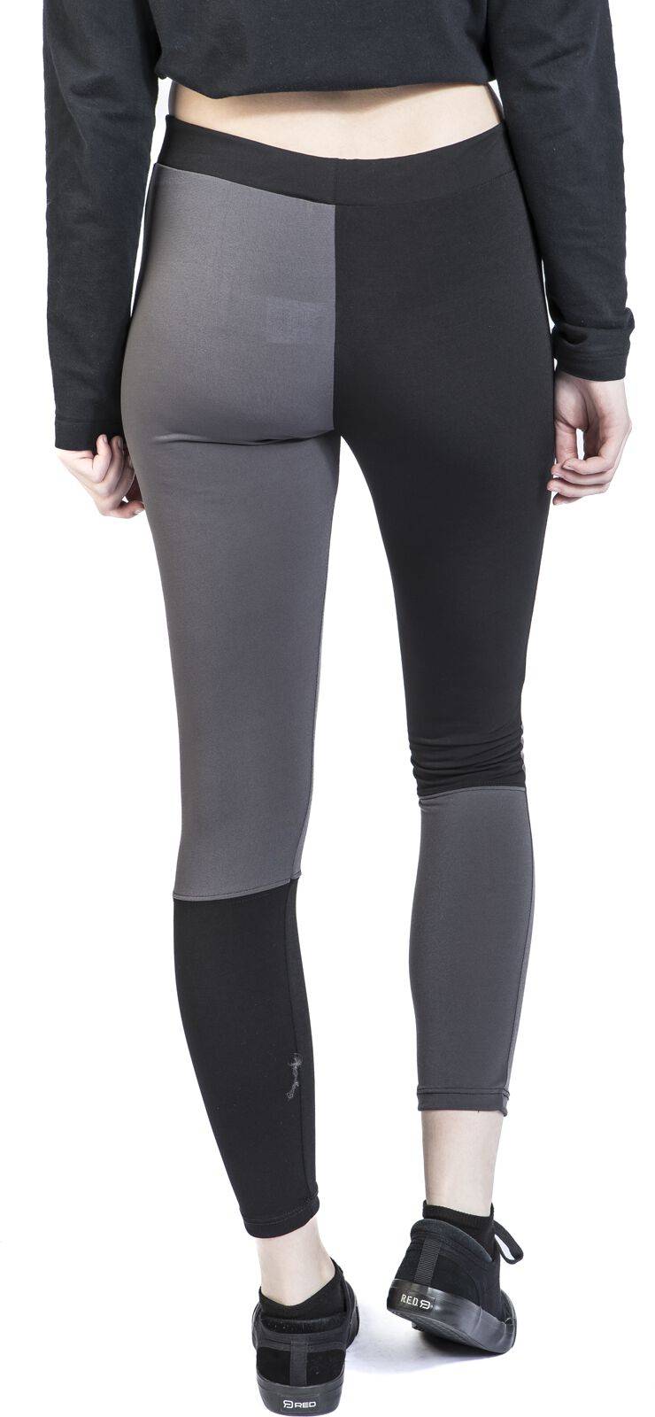 EMP "Leggings Katia" Leggings Schwarz/grau Von Outer Vision