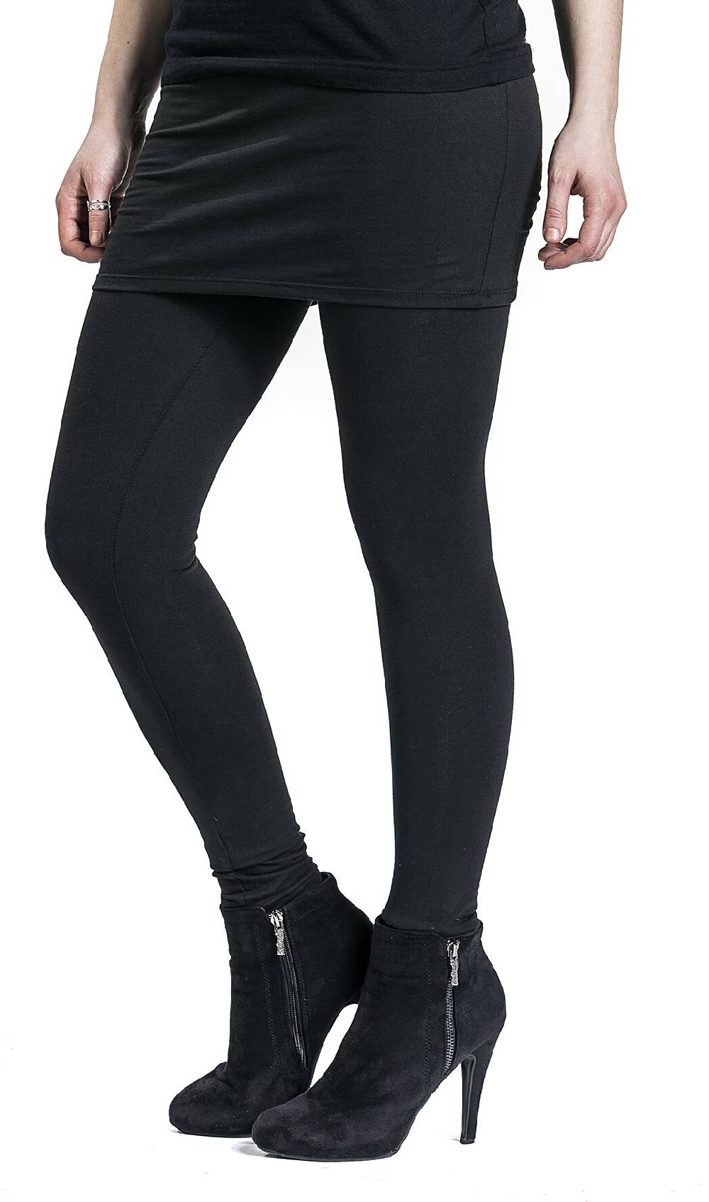 EMP "Leggings/Skirt Vicenza" Leggings Schwarz Von Outer Vision