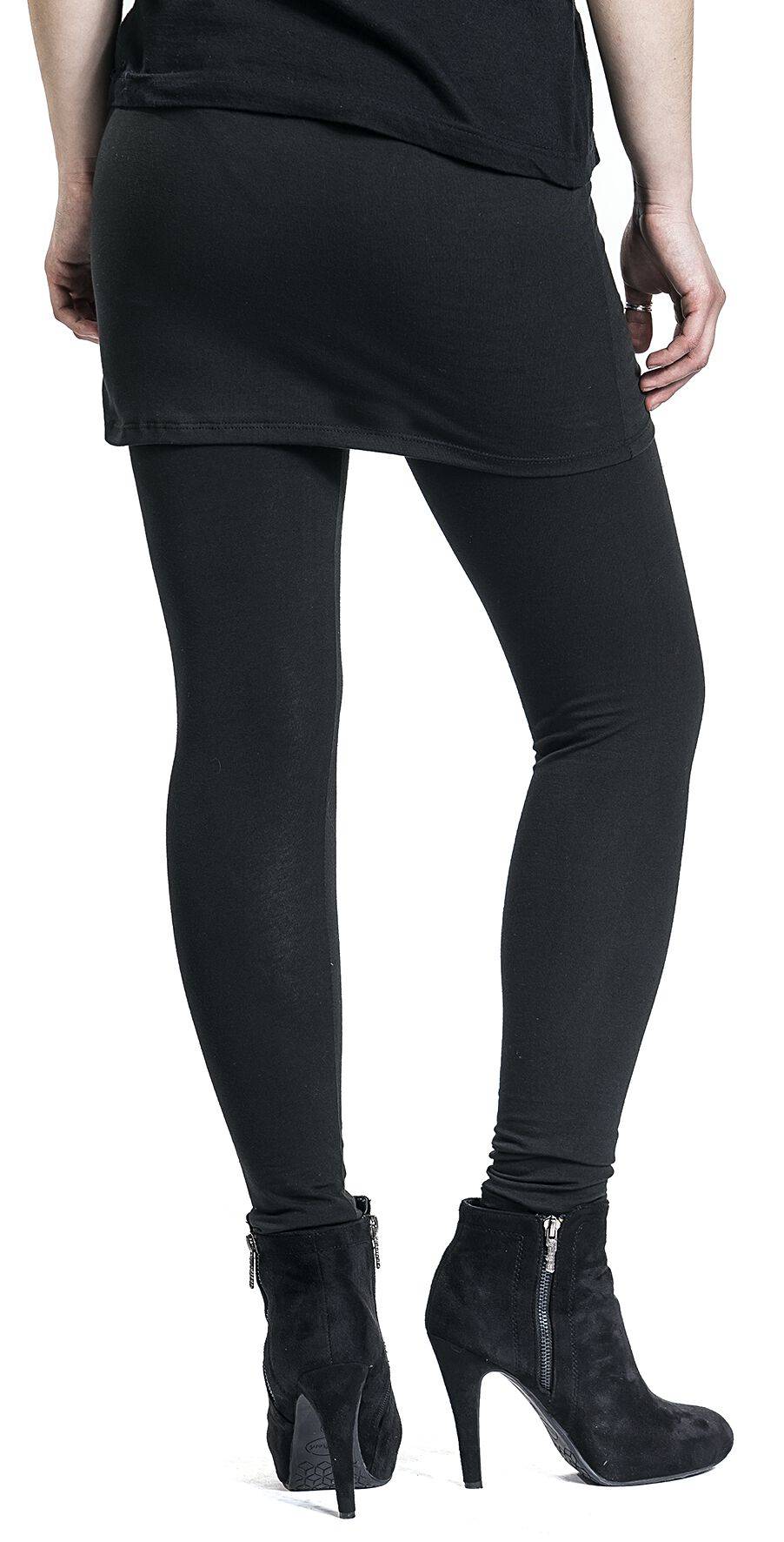 EMP "Leggings/Skirt Vicenza" Leggings Schwarz Von Outer Vision