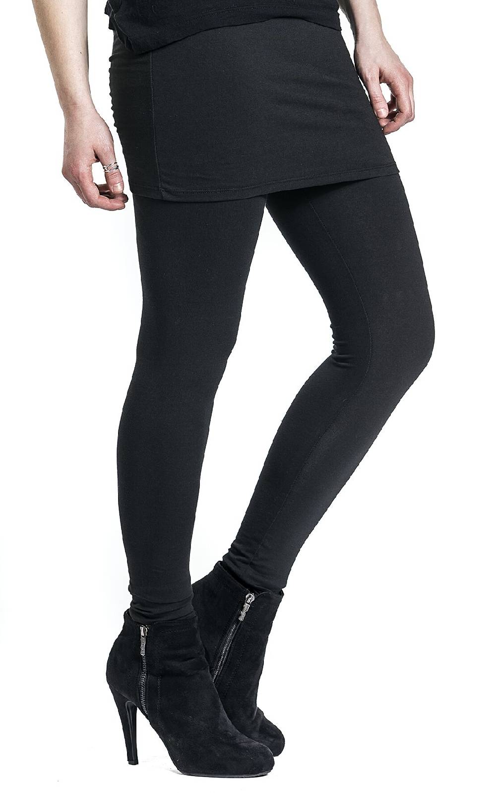 EMP "Leggings/Skirt Vicenza" Leggings Schwarz Von Outer Vision