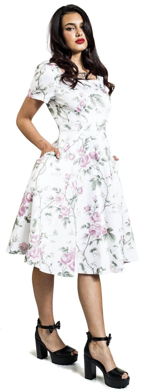 EMP "Lenja Swing Dress" Mittellanges Kleid Multicolor Von H&R London