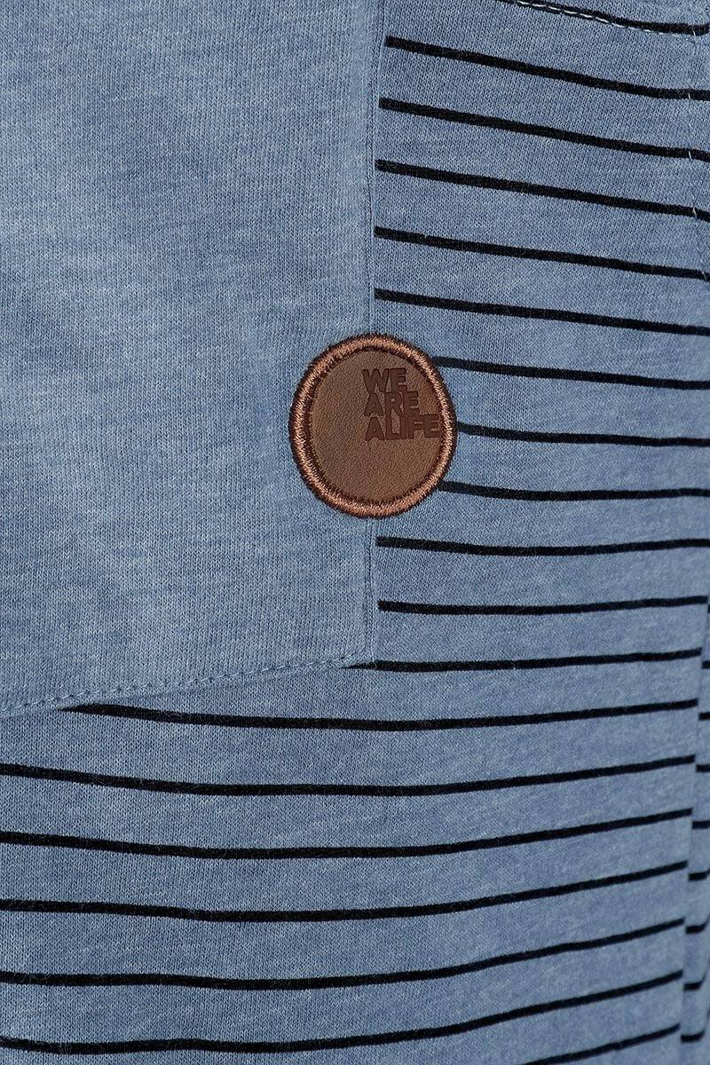 EMP "LeopoldAK Z Shirt" T-Shirt Blau Von Alife And Kickin