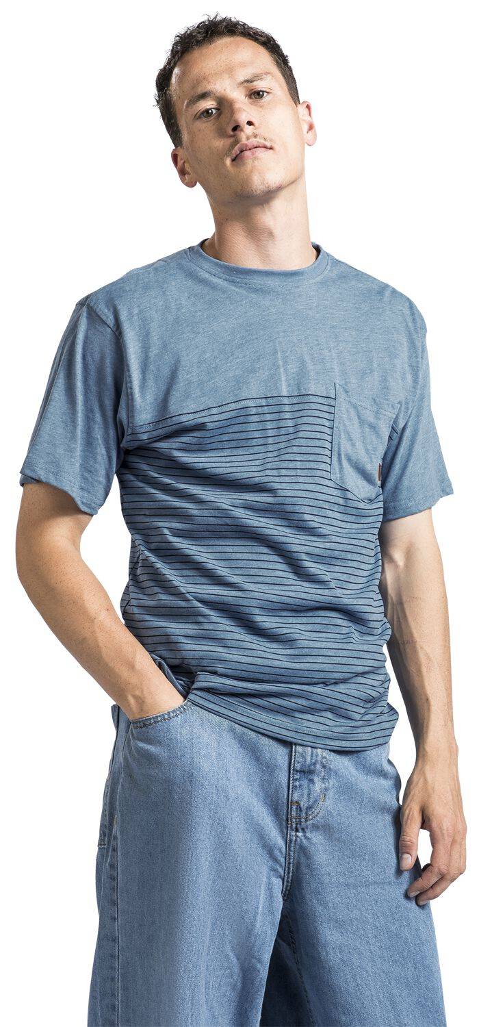 EMP "LeopoldAK Z Shirt" T-Shirt Blau Von Alife And Kickin