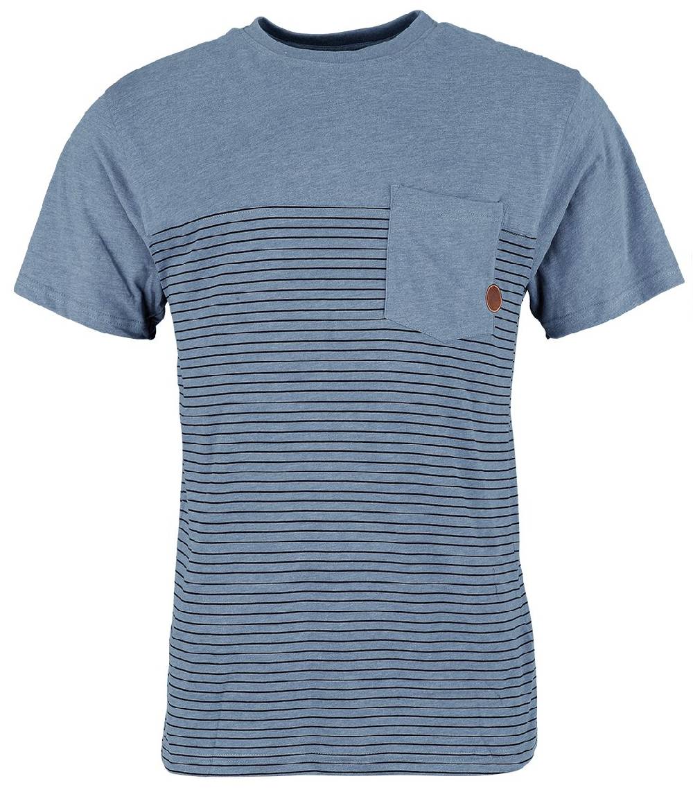 EMP "LeopoldAK Z Shirt" T-Shirt blau von Alife and Kickin