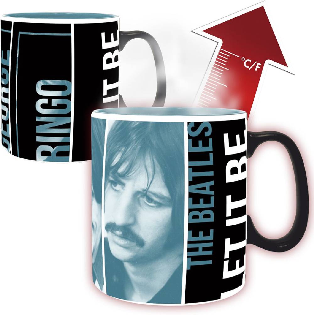 EMP "Let It Be - Tasse mit Thermoeffekt" Tasse multicolor von The Beatles