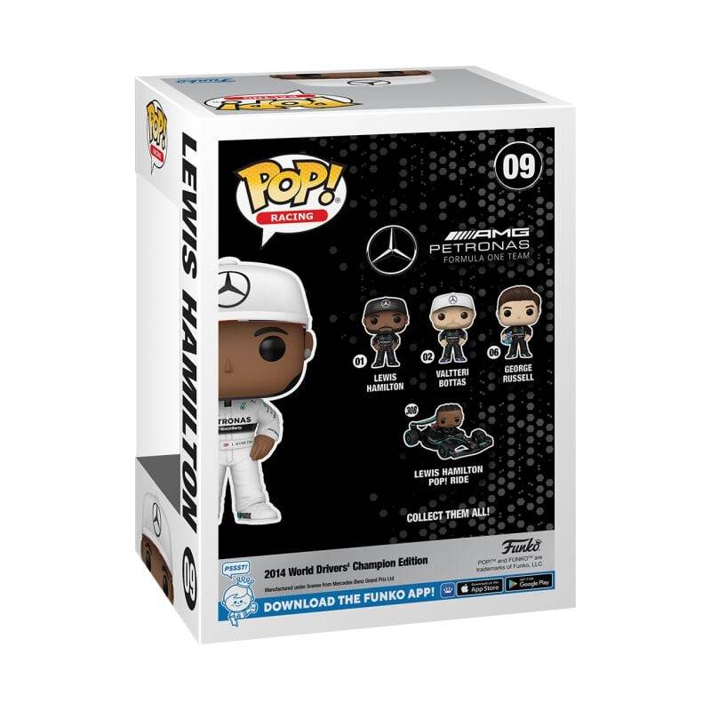 EMP "Lewis Hamilton Vinyl Figur 09" Funko Pop! Von Formel 1
