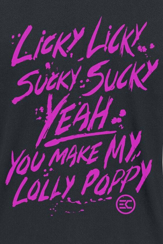 EMP "Licky Licky" T-Shirt Schwarz Von Electric Callboy