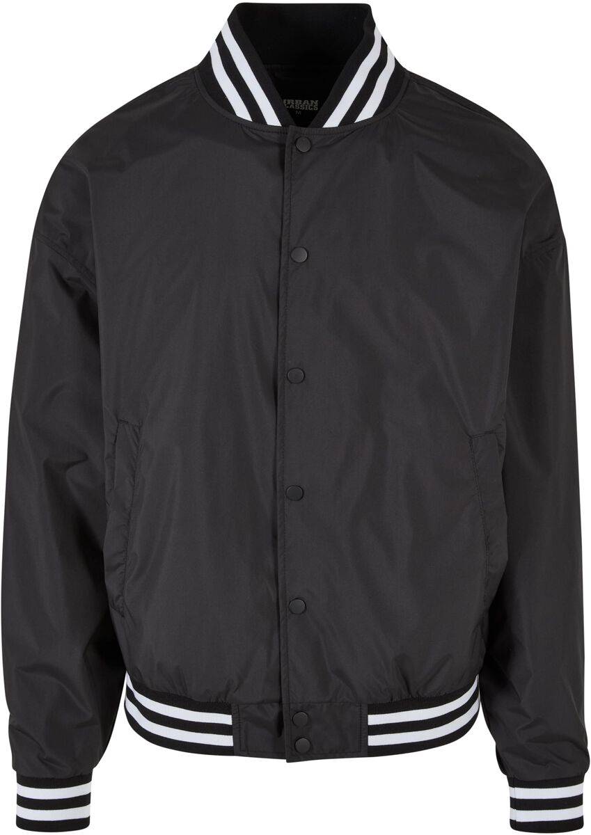 EMP "Light College Jacket" Collegejacke schwarz von Urban Classics