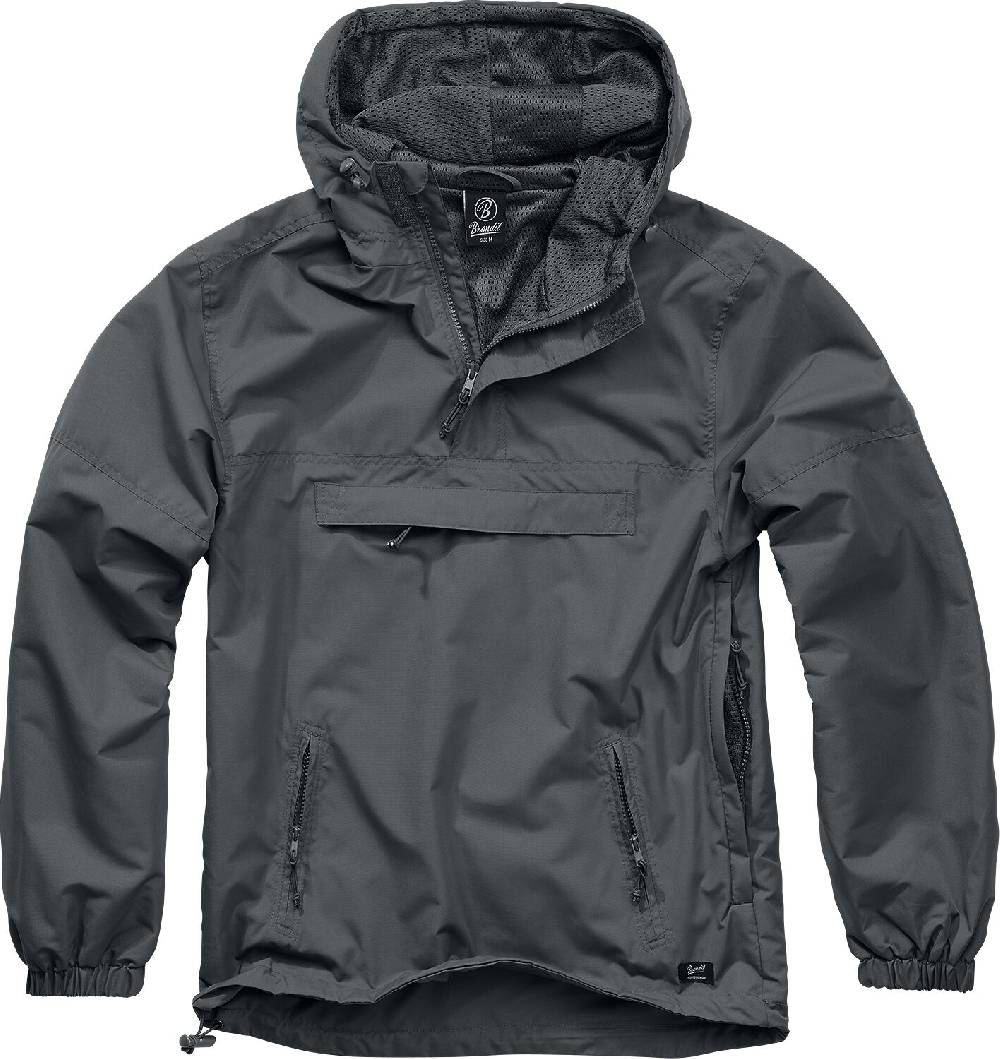 EMP "Light Windbreaker" Windbreaker anthrazit von Brandit