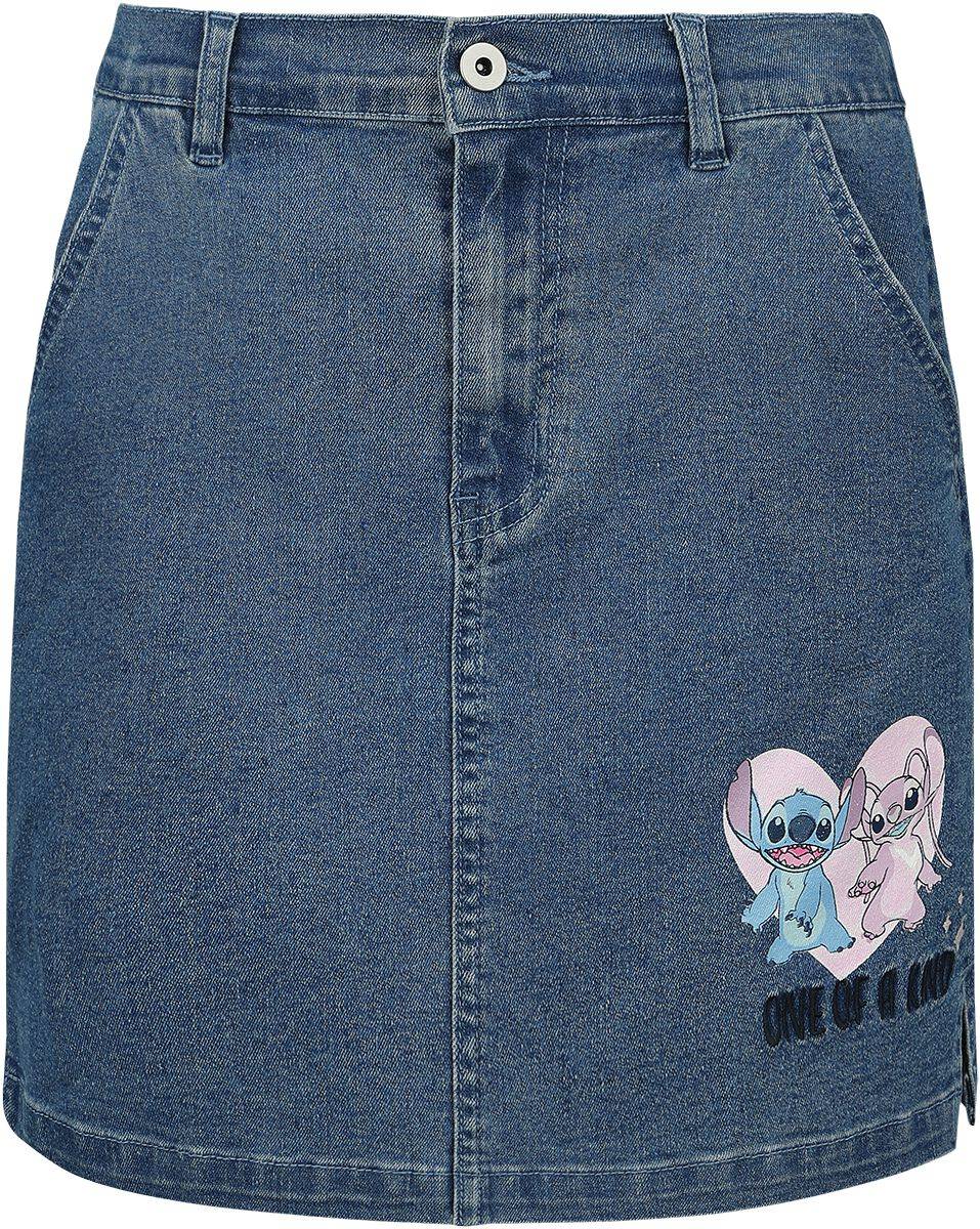 EMP "Lilo & Angel" Kurzer Rock denim/blau von Lilo & Stitch