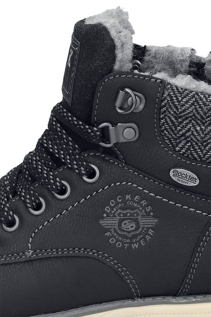 EMP "Lined Ankle Boots" Kinder Boots Schwarz Von Dockers By Gerli