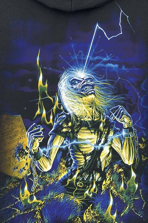 EMP "Live After Death" Kapuzenpullover Schwarz Von Iron Maiden