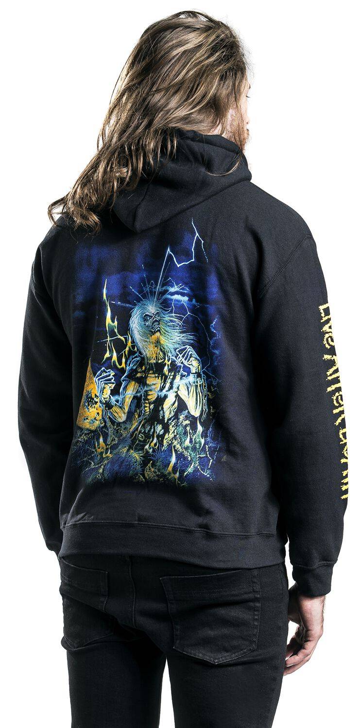 EMP "Live After Death" Kapuzenpullover Schwarz Von Iron Maiden