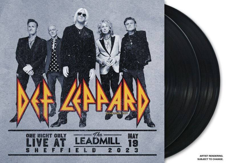 EMP "Live at the Leadmill (Sheffield 2023)" LP von Def Leppard