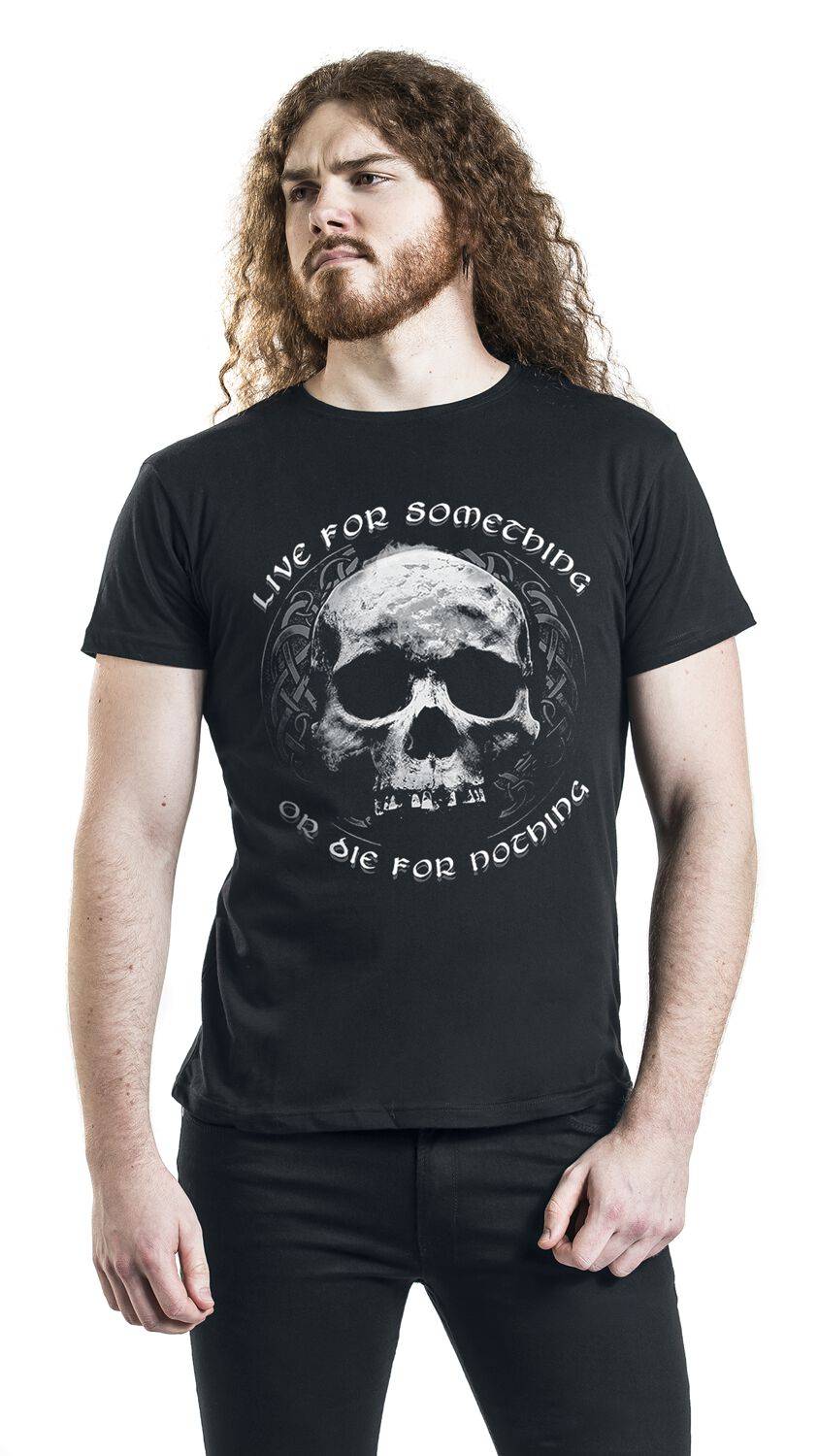 EMP "Live For Something" T-Shirt Schwarz Von Live For Something