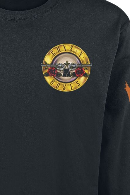 EMP "Locked N' Loaded" Langarmshirt Schwarz Von Guns N' Roses