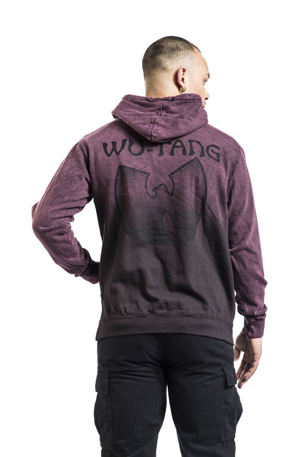 EMP "Logo" Kapuzenpullover Dunkelrot Von Wu-Tang Clan