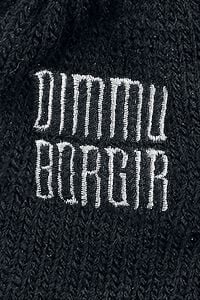 EMP "Logo" Kurzfingerhandschuhe Schwarz Von Dimmu Borgir