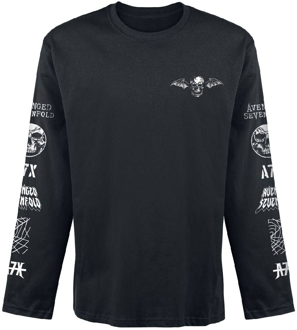 EMP "Logo" Langarmshirt schwarz von Avenged Sevenfold