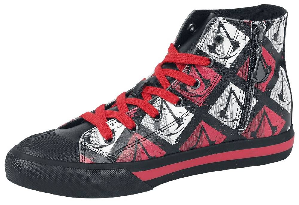 EMP "Logo" Sneaker high schwarz/rot von Assassin's Creed