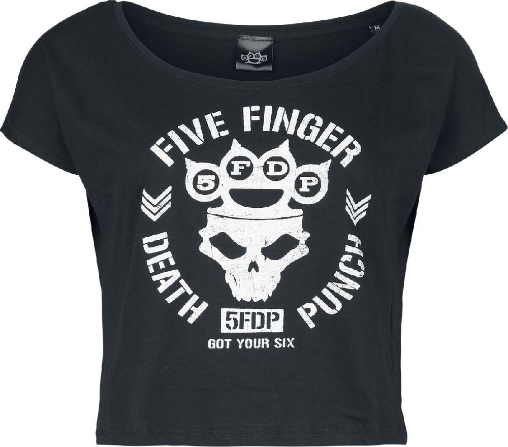 EMP "Logo" T-Shirt schwarz von Five Finger Death Punch