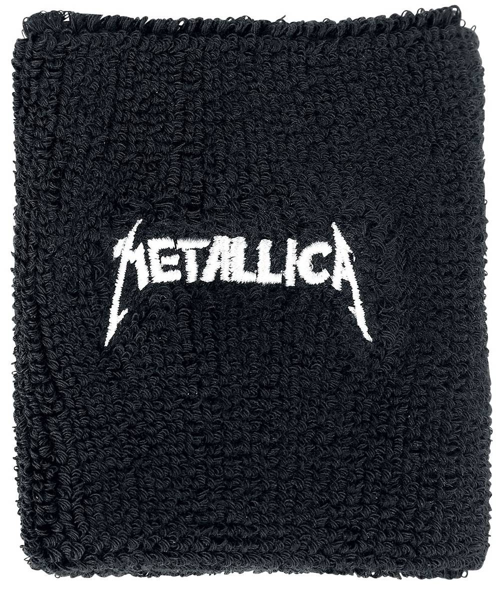 EMP "Logo - Wristband" Schweißband schwarz von Metallica