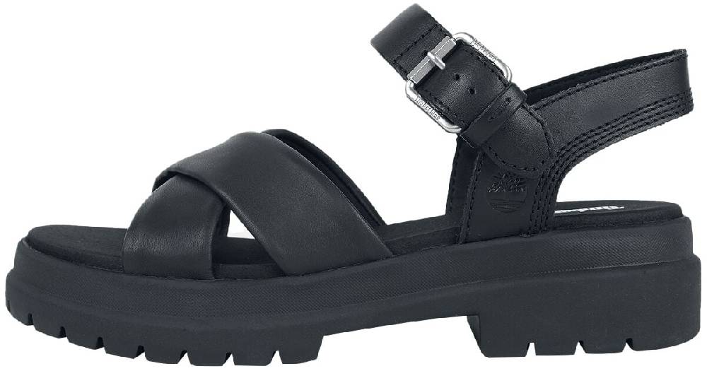 EMP "London Vibe Cross Strap Sandal" Sandale Schwarz Von Timberland