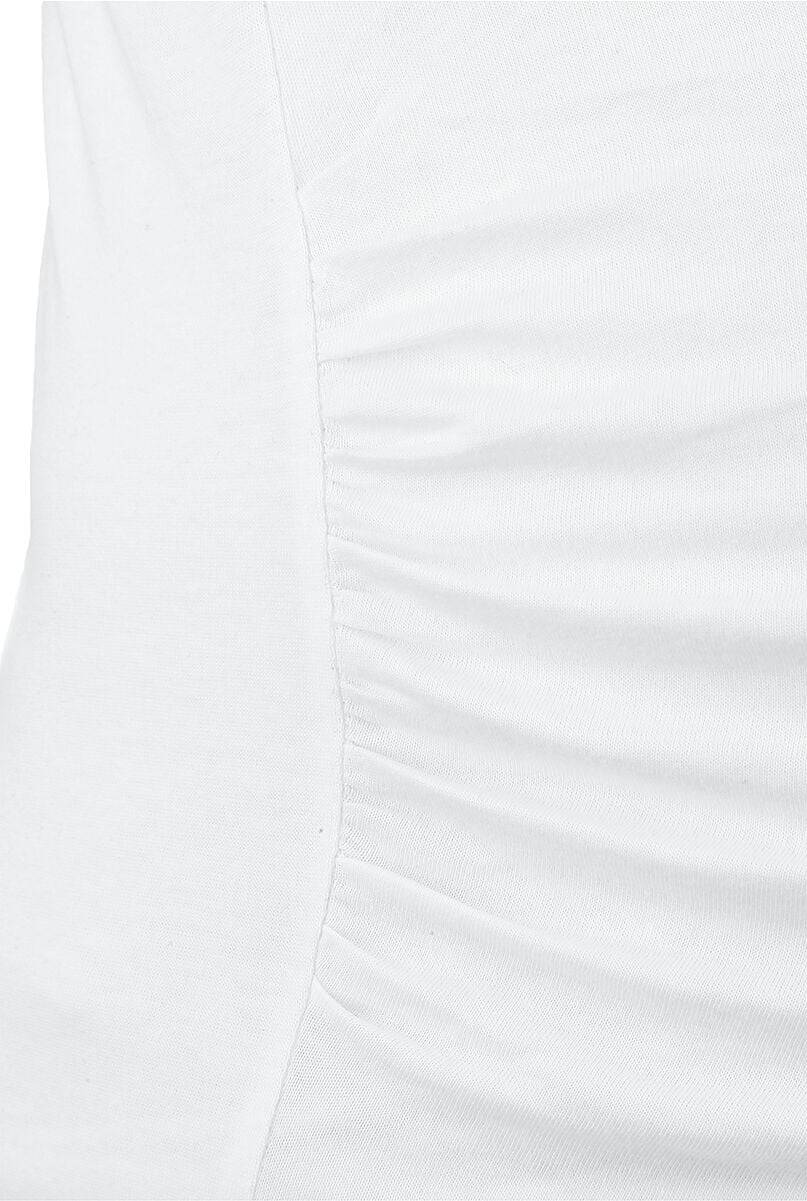 EMP "Longsleeve Mitbewohner" Langarmshirt Weiß Von Umstandsmode