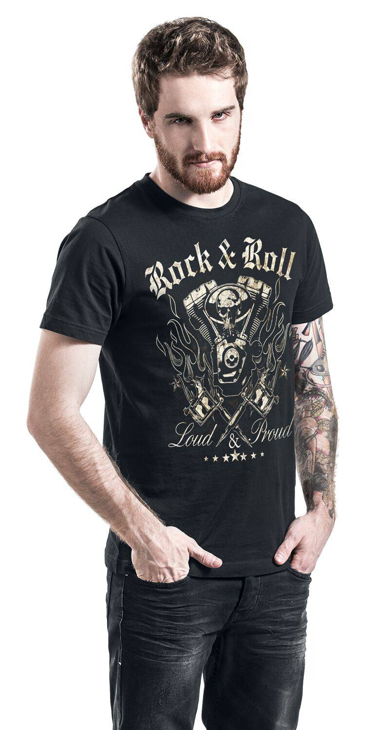 EMP "Loud And Proud" T-Shirt Schwarz Von Loud And Proud