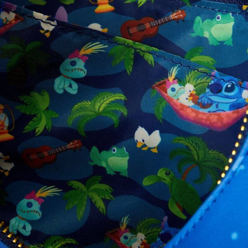 EMP "Loungefly - Camping Cuties Hammock" Umhängetasche Multicolor Von Lilo & Stitch