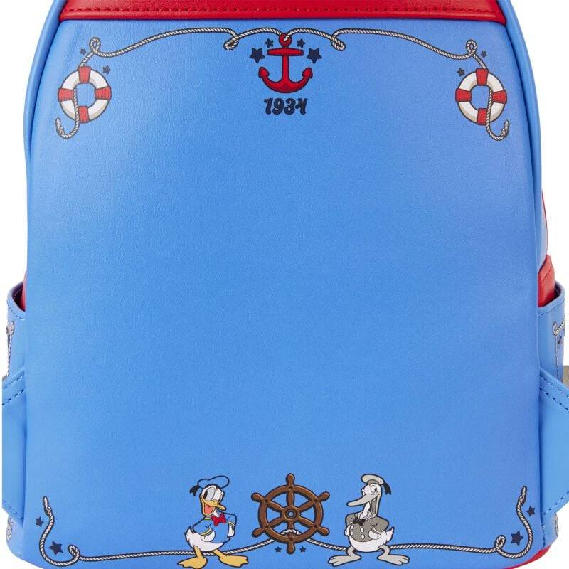 EMP "Loungefly - Donald Duck (90th Anniversary)" Mini-Rucksack Multicolor Von Micky Maus
