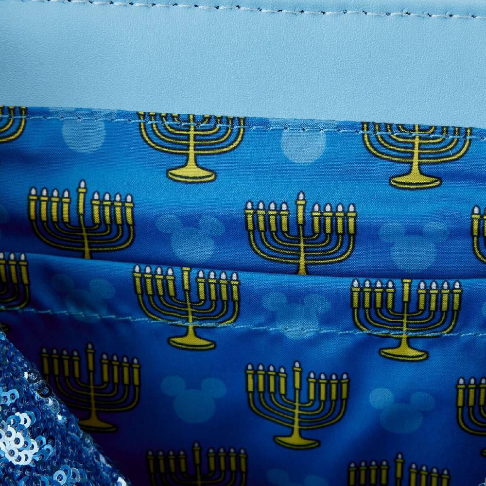 EMP "Loungefly - Happy Hanukkah Dreidel" Handtasche Multicolor Von Micky Maus