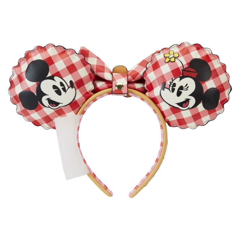 EMP "Loungefly - Minnie & Mickey Picnic Pie" Haarreifen Multicolor Von Micky Maus
