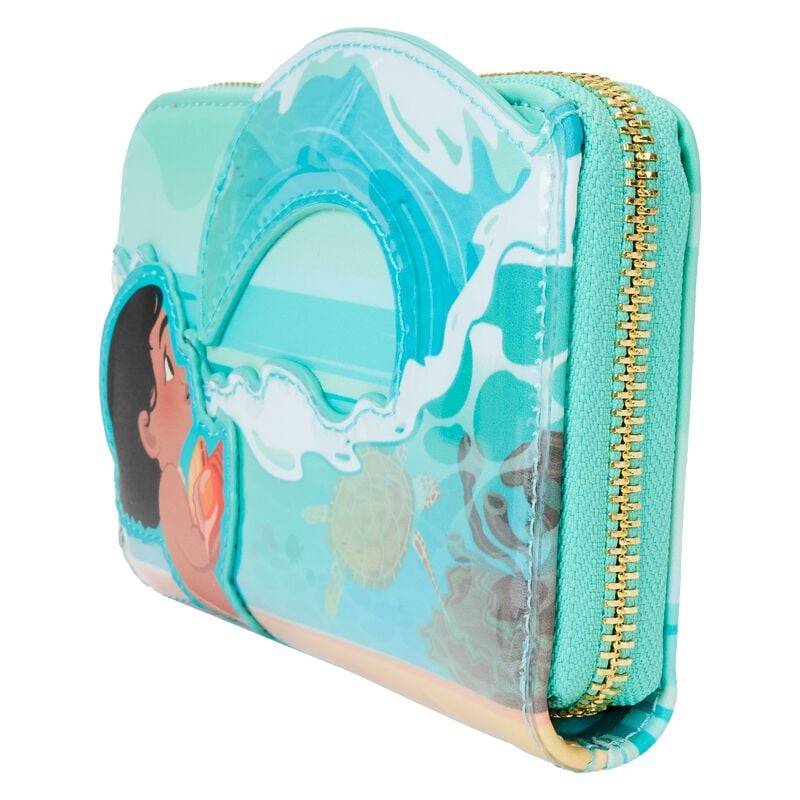 EMP "Loungefly - Ocean Waves" Geldbörse Multicolor Von Moana