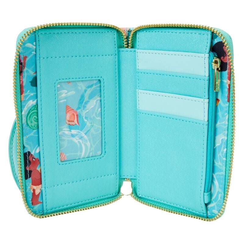 EMP "Loungefly - Ocean Waves" Geldbörse Multicolor Von Moana